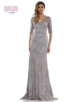 Marsoni By Colors MV1117 Elbow Sleeve Lace MOB Gown 8 Marsoni By Colors MV1117 Elbow Sleeve Lace MOB Gown -Outlet Prom Dresses Store F21 CM MV1117 03 529x705
