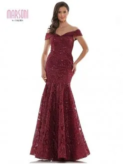 Marsoni By Colors MV1118 Off Shoulder Lace Mothers Gown 10 Marsoni By Colors MV1118 Off Shoulder Lace Mothers Gown -Outlet Prom Dresses Store F21 CM MV1118 04 529x705