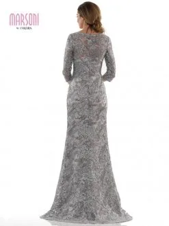 Marsoni By Colors MV1119 Shimmering Lace Mothers Gown -Outlet Prom Dresses Store F21 CM MV1119 04 529x705
