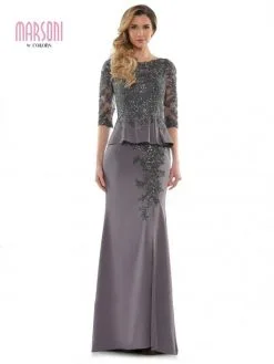 Marsoni By Colors MV1124 Mothers Peplum Gown -Outlet Prom Dresses Store F21 CM MV1124 03 529x705