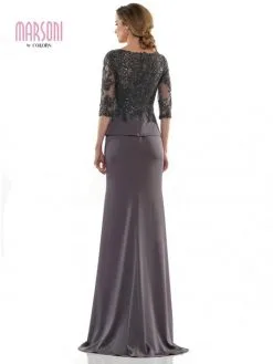 Marsoni By Colors MV1124 Mothers Peplum Gown -Outlet Prom Dresses Store F21 CM MV1124 04 529x705