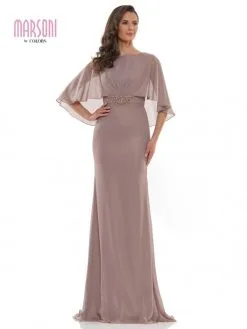 Marsoni By Colors MV1130 Mothers Cape Top Gown -Outlet Prom Dresses Store F21 CM MV1130 05 529x705