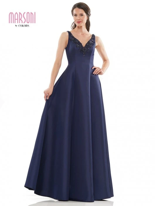 Marsoni By Colors MV1139 Mothers A-Line Gown 7 Marsoni By Colors MV1139 Mothers A-Line Gown - Image 5