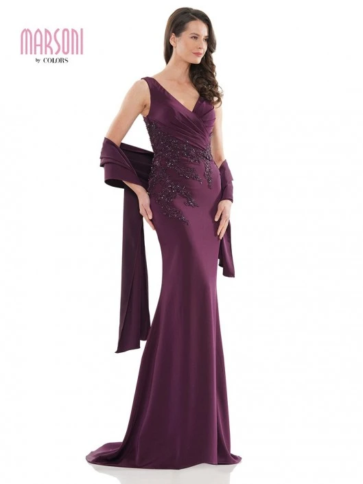 Marsoni By Colors MV1147 Gorgeous Mothers Gown 5 Marsoni By Colors MV1147 Gorgeous Mothers Gown - Image 3