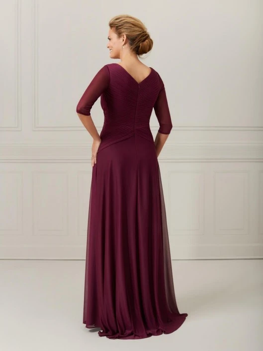 Christina Wu Elegance 17061 Finely Pleated Mothers Gown 4 Christina Wu Elegance 17061 Finely Pleated Mothers Gown - Image 2