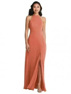 Dessy Collection 3082 Alluring Open Back Bridesmaid Gown -Outlet Prom Dresses Store F21 DCOL 3082 02 529x705