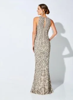 Ivonne D For Mon Cheri Ivonne D 221D55 Exquisitely Beaded Gown -Outlet Prom Dresses Store F21 IDM 221D55 02 515x705