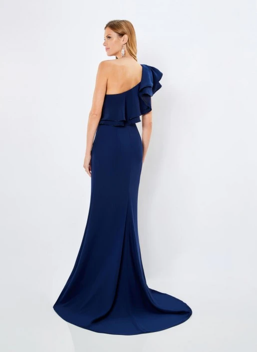 Montage By Mon Cheri Montage 221975 Ruffle One Shoulder Gown 4 Montage By Mon Cheri Montage 221975 Ruffle One Shoulder Gown - Image 2