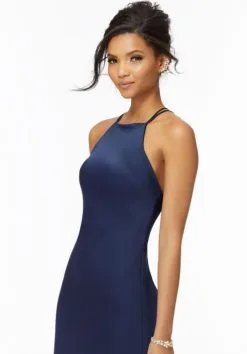 Morilee Madeline Gardner Morilee 21729 Strappy Back Bridesmaid Dress -Outlet Prom Dresses Store F21 MLB 21729 03 492x705