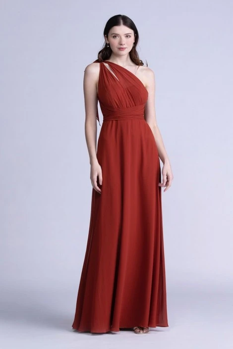 Wtoo By Watters Wtoo Chandler 117 One Shoulder Bridesmaid Dress 5 Wtoo By Watters Wtoo Chandler 117 One Shoulder Bridesmaid Dress - Image 3