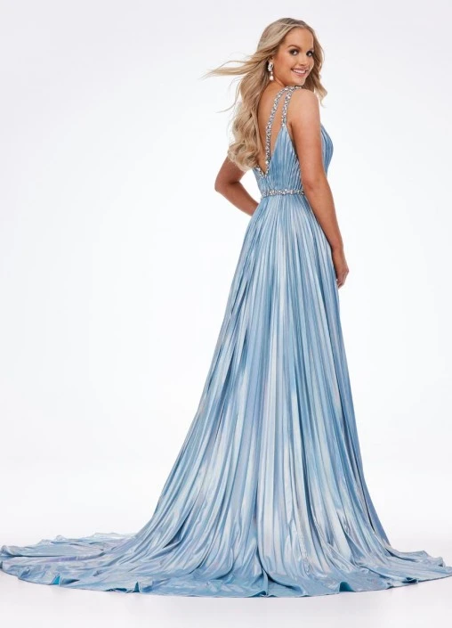 Ashley Lauren 11147 Grecian Gown For Homecoming Court 4 Ashley Lauren 11147 Grecian Gown For Homecoming Court - Image 2