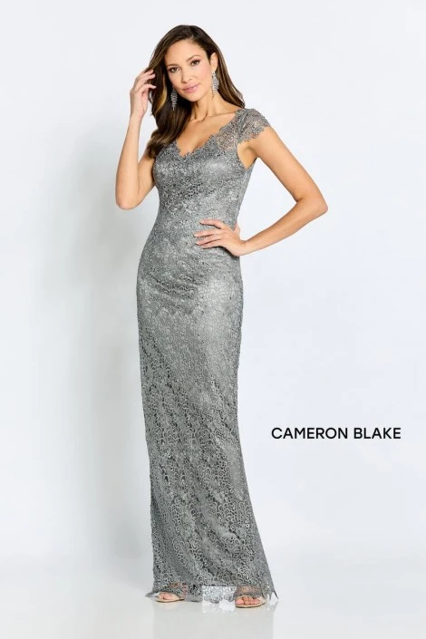 Cameron Blake By Mon Cheri Cameron Blake CB107 Venise Lace Mother Of Bride Gown 5 Cameron Blake By Mon Cheri Cameron Blake CB107 Venise Lace Mother Of Bride Gown - Image 3