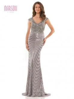 Marsoni By Colors M315 Sequin Evening Gown -Outlet Prom Dresses Store F22 CM M315 03 529x705
