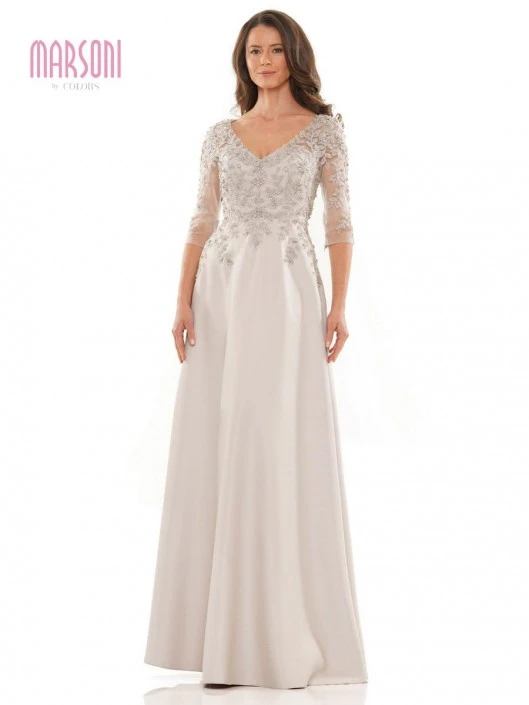 Marsoni By Colors MV1174 A-Line Mother Of Bride Gown 5 Marsoni By Colors MV1174 A-Line Mother Of Bride Gown - Image 3