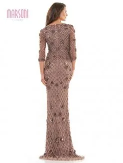 Marsoni By Colors MV1196 Floral Beaded Gown 8 Marsoni By Colors MV1196 Floral Beaded Gown -Outlet Prom Dresses Store F22 CM MV1196 02 529x705