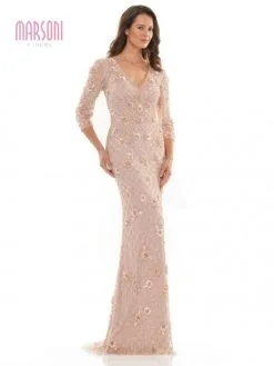 Marsoni By Colors MV1196 Floral Beaded Gown 11 Marsoni By Colors MV1196 Floral Beaded Gown -Outlet Prom Dresses Store F22 CM MV1196 05 529x705