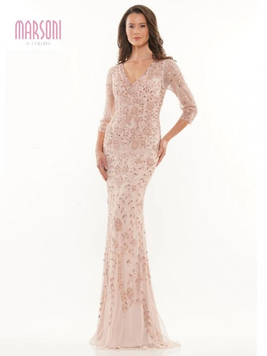 Marsoni By Colors MV1197 Exquisite Beaded Gown 5 Marsoni By Colors MV1197 Exquisite Beaded Gown - Image 3