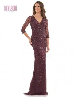 Marsoni By Colors MV1197 Exquisite Beaded Gown 9 Marsoni By Colors MV1197 Exquisite Beaded Gown -Outlet Prom Dresses Store F22 CM MV1197 04 529x705