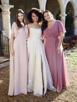 Christina Wu Celebration 22122 Wrap Flutter Sleeve Gown -Outlet Prom Dresses Store F22 CWC 22122 03 529x705