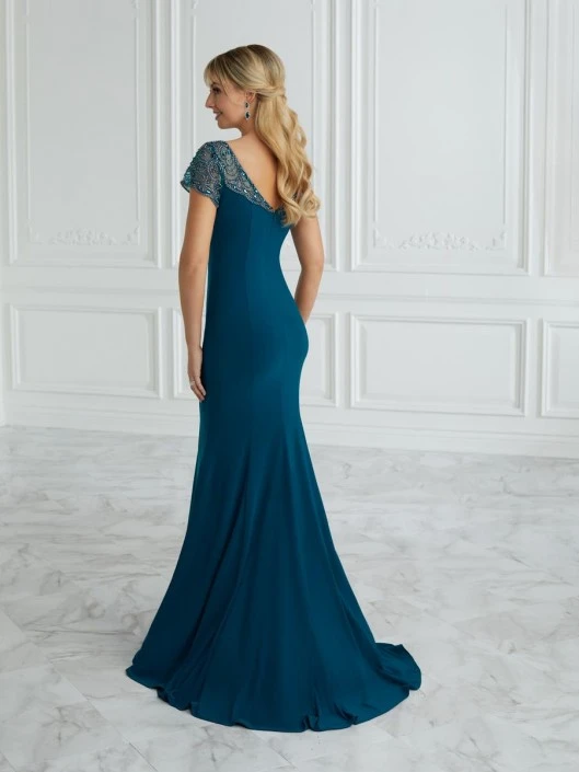 Christina Wu Elegance 17095 Mothers Trumpet Gown 4 Christina Wu Elegance 17095 Mothers Trumpet Gown - Image 2