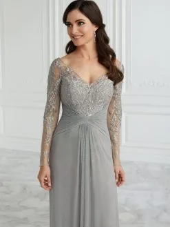 Christina Wu Elegance 17098 Sheer Long Sleeve Gown 7 Christina Wu Elegance 17098 Sheer Long Sleeve Gown -Outlet Prom Dresses Store F22 CWE 17098 03 529x705