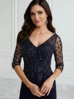 Christina Wu Elegance 17099 Regal Mother Of Bride Gown 10 Christina Wu Elegance 17099 Regal Mother Of Bride Gown -Outlet Prom Dresses Store F22 CWE 17099 04 529x705