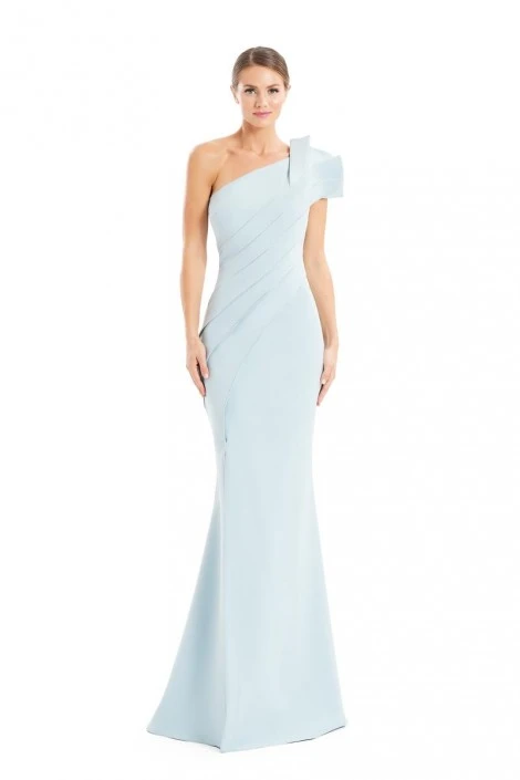Alexander By Daymor 1671 One Shoulder Pleated Gown 7 Alexander By Daymor 1671 One Shoulder Pleated Gown - Image 5