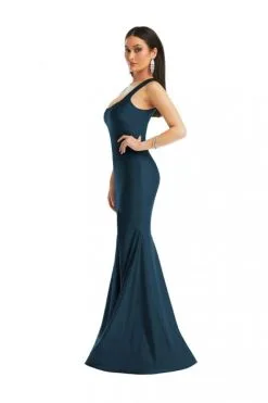 Cynthia & Sahar Cynthia And Sahar CS113 Square Neck Bridesmaid Dress -Outlet Prom Dresses Store F22 DCS CS113 03 470x705