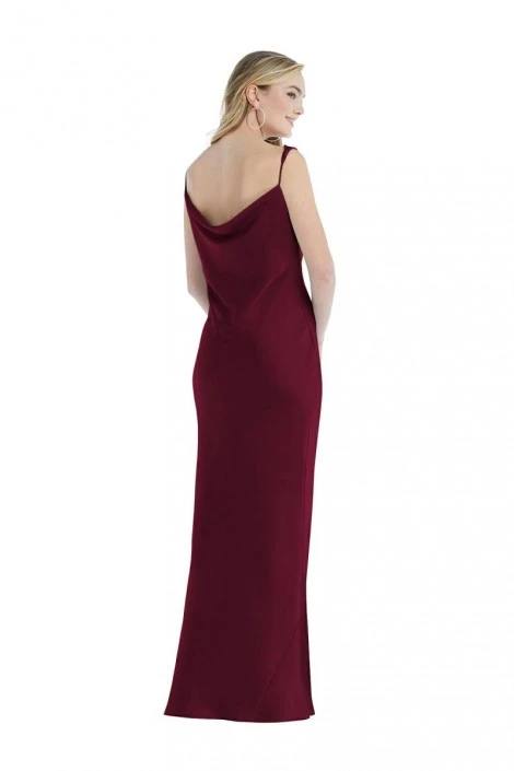 Dessy Social Bridesmaid Dessy Social 8211 Asymmetric Cowl Back Gown 4 Dessy Social Bridesmaid Dessy Social 8211 Asymmetric Cowl Back Gown - Image 2