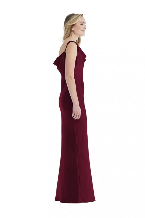 Dessy Social Bridesmaid Dessy Social 8211 Asymmetric Cowl Back Gown 5 Dessy Social Bridesmaid Dessy Social 8211 Asymmetric Cowl Back Gown - Image 3