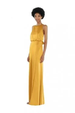 Dessy Social Bridesmaid Dessy Social 8218 Bow Back Blouson Bridesmaid Dress 7 Dessy Social Bridesmaid Dessy Social 8218 Bow Back Blouson Bridesmaid Dress -Outlet Prom Dresses Store F22 DS 8218 03 470x705