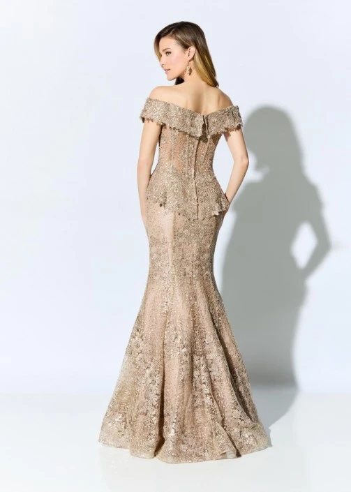 Ivonne D For Mon Cheri ID900 Sequin Corded Gown 4 Ivonne D For Mon Cheri ID900 Sequin Corded Gown - Image 2