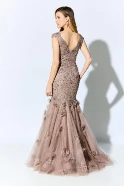 Ivonne D For Mon Cheri ID907 Whimsical Mermaid Gown -Outlet Prom Dresses Store F22 IDMC ID907 02 470x705