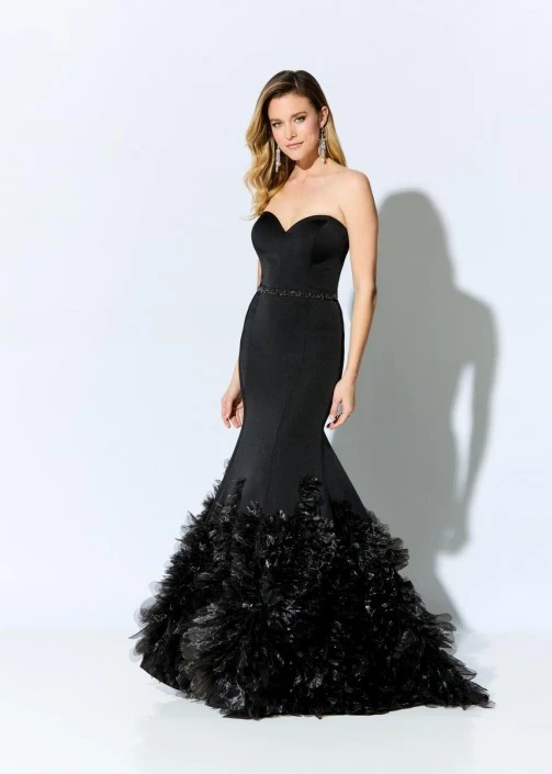 Ivonne D For Mon Cheri ID909 Over The Top Mermaid Gown 7 Ivonne D For Mon Cheri ID909 Over The Top Mermaid Gown - Image 5