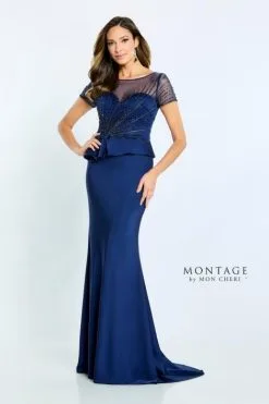 Montage By Mon Cheri Montage M500 Figure Flattering MOB Gown 9 Montage By Mon Cheri Montage M500 Figure Flattering MOB Gown -Outlet Prom Dresses Store F22 MG M500 03 470x705