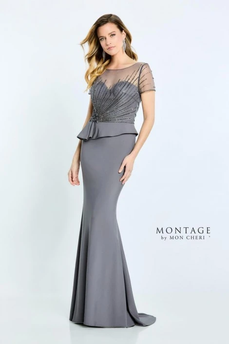 Montage By Mon Cheri Montage M500 Figure Flattering MOB Gown 6 Montage By Mon Cheri Montage M500 Figure Flattering MOB Gown - Image 4