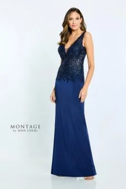 Montage By Mon Cheri Montage M512 Gown With Removable Flutter Sleeves 8 Montage By Mon Cheri Montage M512 Gown With Removable Flutter Sleeves -Outlet Prom Dresses Store F22 MG M512 03 470x705