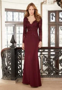 MGNY By Morilee 72611 Sequin Lace Mothers Gown -Outlet Prom Dresses Store F22 MGNY 72611 03 492x705