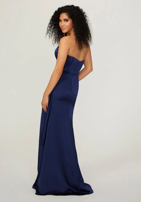 Morilee Madeline Gardner Morilee 21791 Glamorous Silky Satin Bridesmaid Dress 4 Morilee Madeline Gardner Morilee 21791 Glamorous Silky Satin Bridesmaid Dress - Image 2