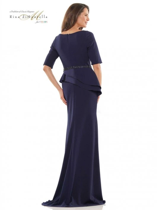 Rina Di Montella RD2761 Sleek Mother Of Bride Gown 4 Rina Di Montella RD2761 Sleek Mother Of Bride Gown - Image 2