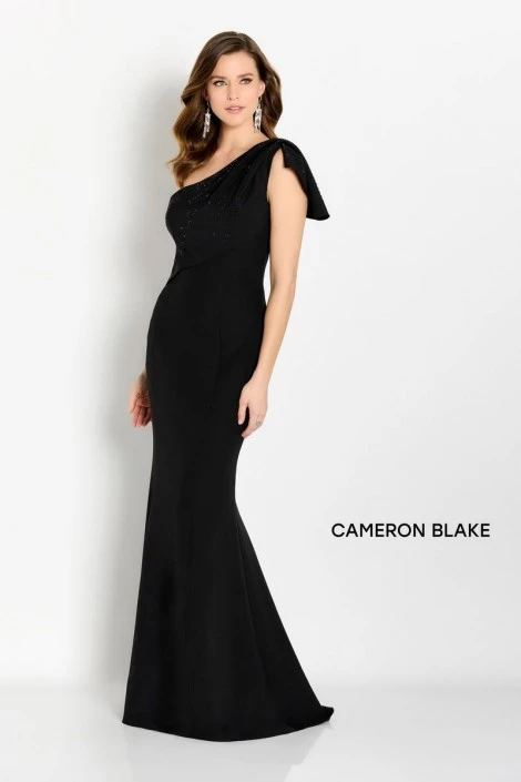 Cameron Blake By Mon Cheri Cameron Blake CB752 One Shoulder Mother Of Bride Gown 5 Cameron Blake By Mon Cheri Cameron Blake CB752 One Shoulder Mother Of Bride Gown - Image 3