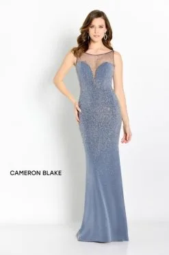 Cameron Blake By Mon Cheri Cameron Blake CB757 Stone Illusion Mother Of Bride Gown 8 Cameron Blake By Mon Cheri Cameron Blake CB757 Stone Illusion Mother Of Bride Gown -Outlet Prom Dresses Store F23 CB CB757 03 470x705