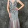 Glow By Colors Dress Glow By Colors G697 Sparkling Mermaid Gown -Outlet Prom Dresses Store G697 Glow by Colors Gown S18 372x705