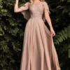 Ladivine Prom Ladivine HT101 Elegant Gown With Short Cape