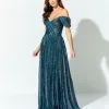 Ivonne D For Mon Cheri ID918 Shimmering MOB Gown 1 Ivonne D For Mon Cheri ID918 Shimmering MOB Gown -Outlet Prom Dresses Store ID918 Ivonne D for Mon Cheri Gown S23 535x705