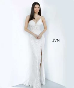 JVN By Jovani JVN00864 Lace Gown