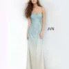 JVN By Jovani JVN01015 Glitter Ombre Prom Dress