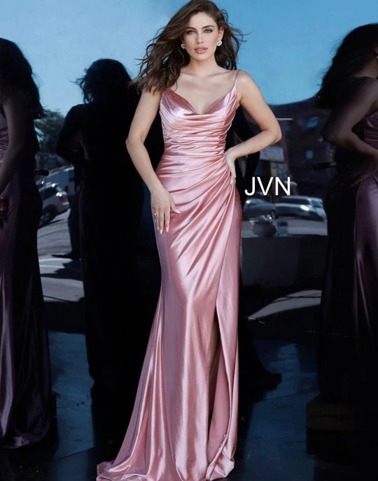 JVN By Jovani JVN03104 Beautiful Ruched Prom Dress 3 JVN By Jovani JVN03104 Beautiful Ruched Prom Dress