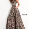 JVN By Jovani JVN03838 Animal Print A-Line Prom Dress 1 JVN By Jovani JVN03838 Animal Print A-Line Prom Dress -Outlet Prom Dresses Store JVN03838 JVN by Jovani Prom Dress S22 470x705