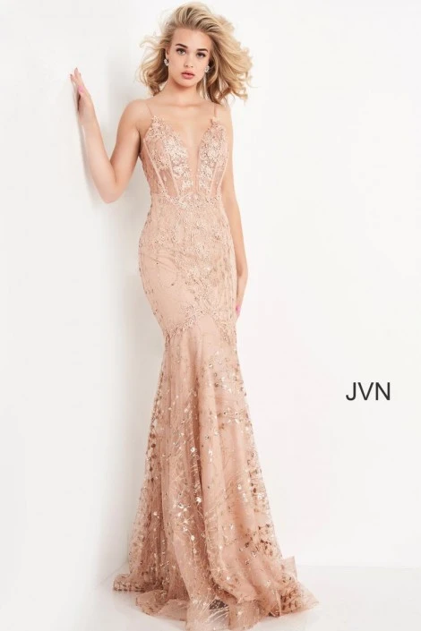 JVN By Jovani JVN05788 Sheer Corset Prom Dress 3 JVN By Jovani JVN05788 Sheer Corset Prom Dress